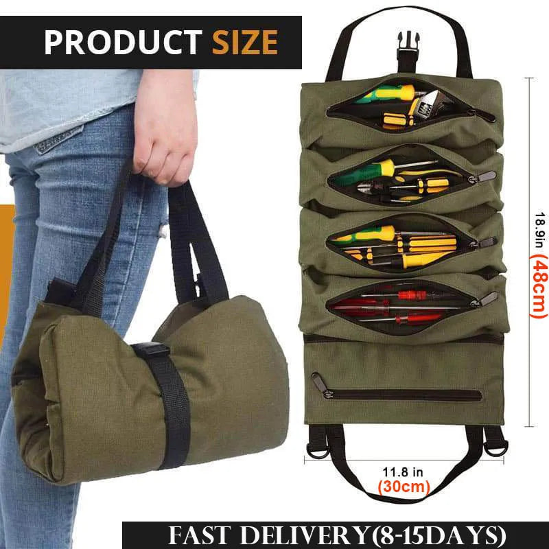 Roll up Multi-Purpose Tool Bag/Hanging