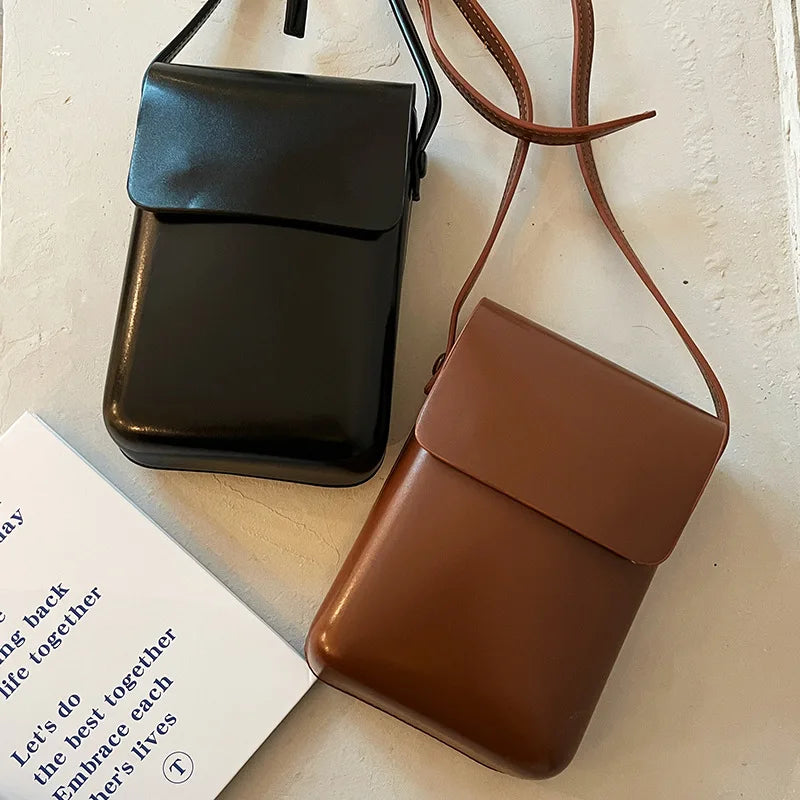 Small Solid Crossbody Bag Luxury