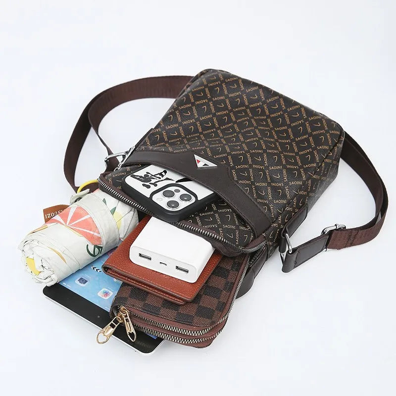 Luxury Designer Small Messenger Bag for Men