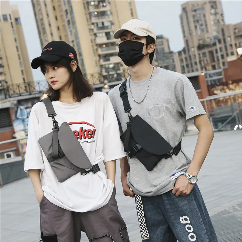 Solid Color Waterproof Men Fashion Shoulder Bag/Messenger Bag