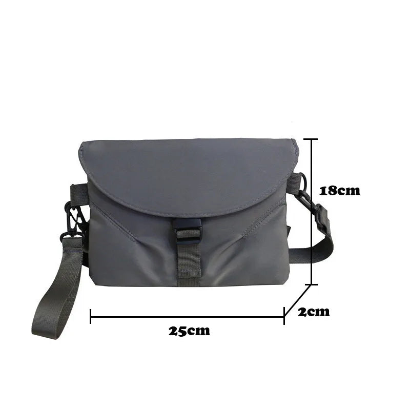 Solid Color Waterproof Men Fashion Shoulder Bag/Messenger Bag