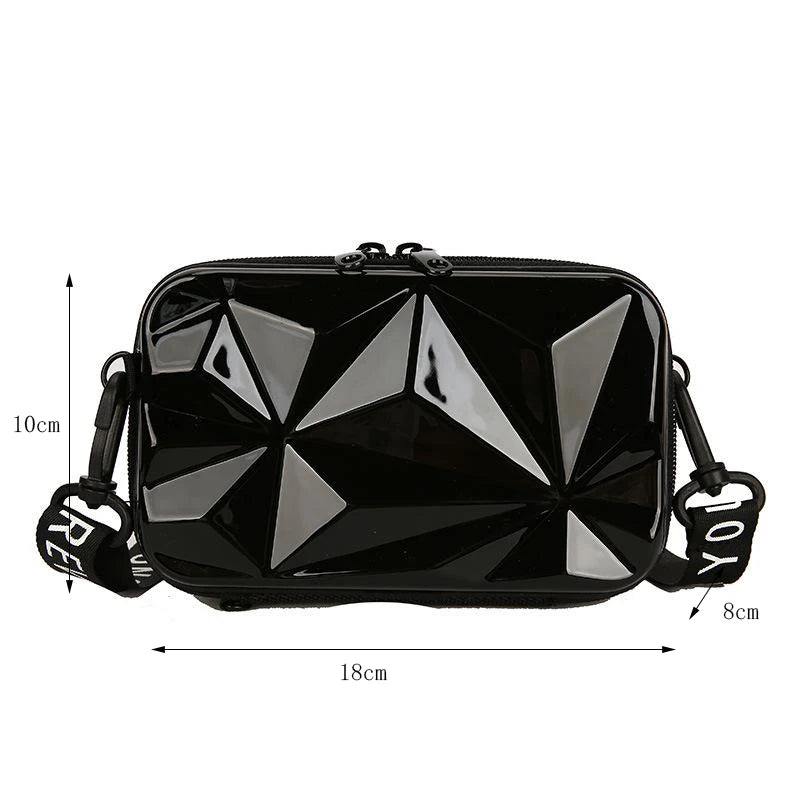 Hard PVC Crossbody Pouch