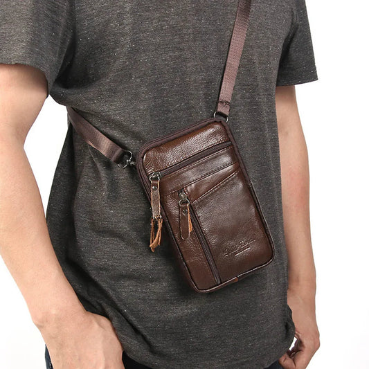 Men's Chest Multi-Function Messenger/Crossbody Bag