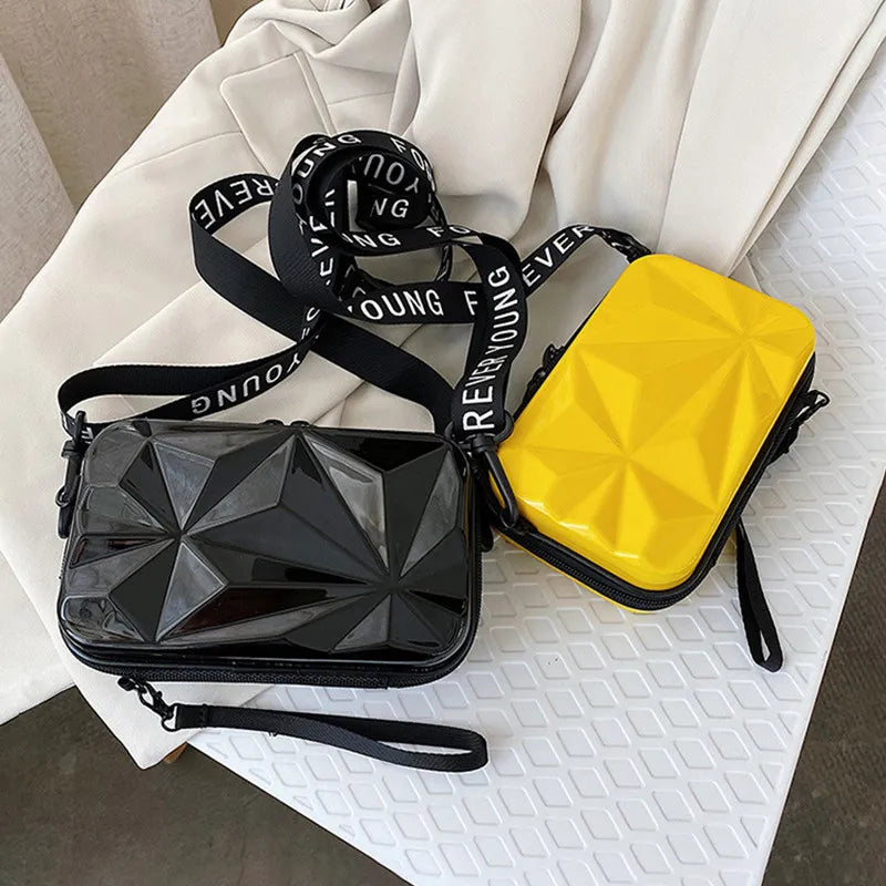 Hard PVC Crossbody Pouch